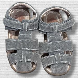 See Kai Run Jude IV Gray Canvas Size 10c